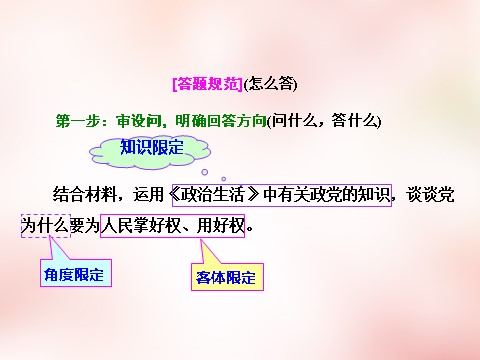 高中政治必修二第三单元 发展社会主义民主政治单元小结 以题串知课件 新人教版必修22第5页