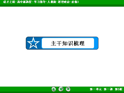 高中政治必修三第1单元 第1课 第2框 文化与经济、政治2016春人教版政治必修3课件： 第9页