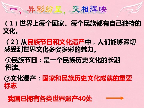 高中政治必修三第三课 文化的多样性与文化传播课件 新人教版必修3第3页