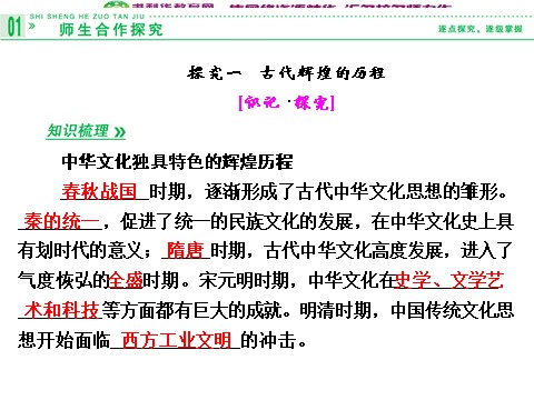 高中政治必修三6-1 中华文化与民族精神课件 新人教版必修3第9页