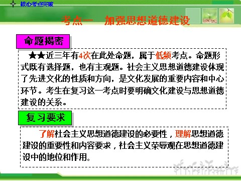 高中政治必修三3-4.10文化发展的中心环节人教版高中政治复习课件：第4页