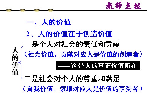 高中政治必修四高二政治 4.12.1价值与价值观课件 新人教必修4第8页