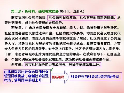 高中政治必修四第四单元 认识社会与价值选择单元小结 以题串知课件 新人教版必修4第10页