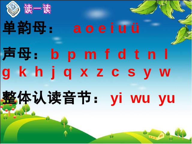 一年级上册语文汉语拼音zhchshrPPT教学自制课件(语文)第4页