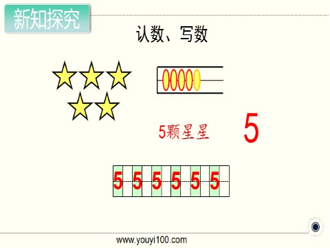 一年级上册数学（苏教版）第1课时 1～5的认识（1）第8页