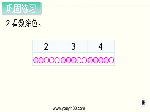 一年级上册数学（苏教版）第2课时 1～5的认识（2）第3页