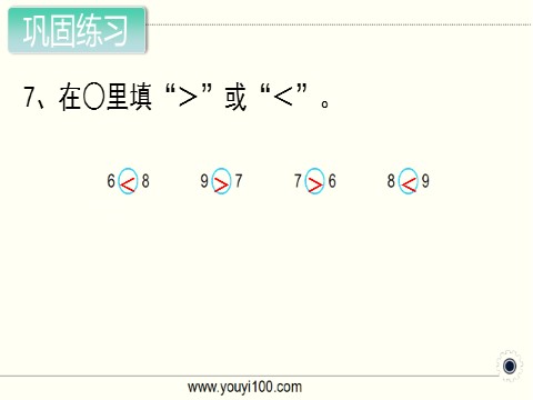 一年级上册数学（苏教版）第8课时 6～9的认识（2）第8页