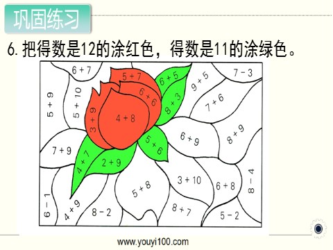 一年级上册数学（苏教版）第5课时 6、5、4、3、2加几第9页