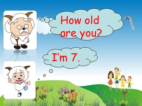 一年级上册英语（外研一起点）Module 9 Unit 1 How old are you 课件1第6页