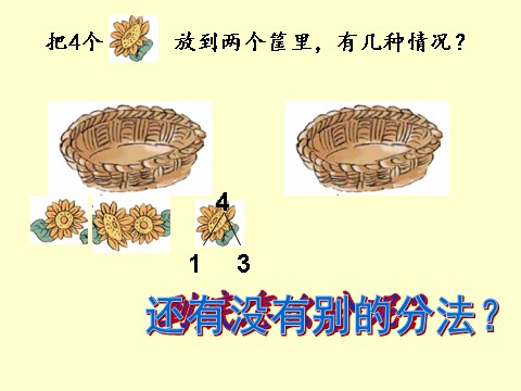 一年级上册数学(人教版）《分与合》课件3第5页