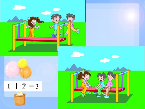 一年级上册数学(人教版）一年级数学上册5以内的加法第9页