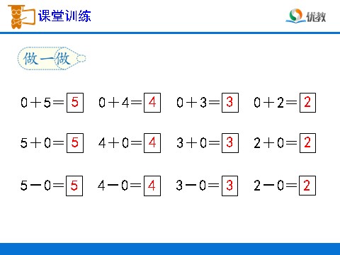 一年级上册数学(人教版）《0的认识和有关0的加减法》教学课件1第10页