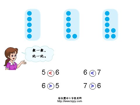 一年级上册数学(人教版）《6、7的认识》课件第7页