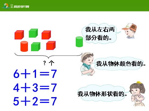 一年级上册数学(人教版）《解决问题（加法）》教学课件第9页