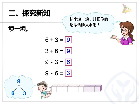 一年级上册数学(人教版）《8和9的加减法》课件第6页