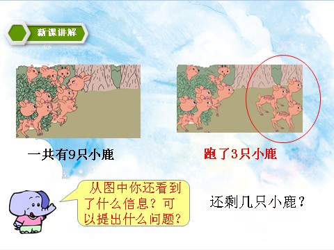 一年级上册数学(人教版）5.4 8、9的加减法的应用第5页