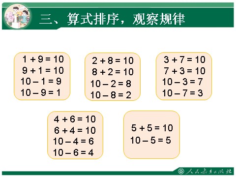 一年级上册数学(人教版）10的加减法1第8页