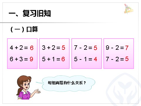 一年级上册数学(人教版）第5单元—连加 连减第2页