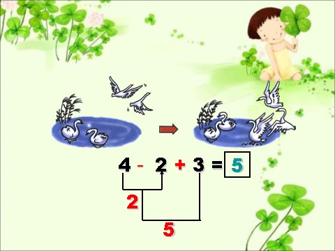 一年级上册数学(人教版）《加减混合》课件2第6页