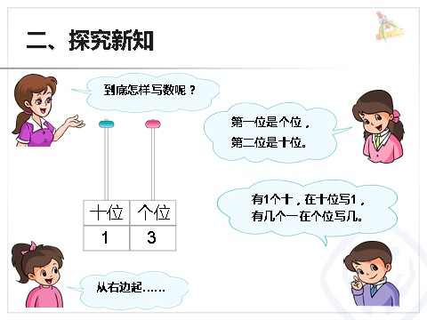 一年级上册数学(人教版）写数第5页