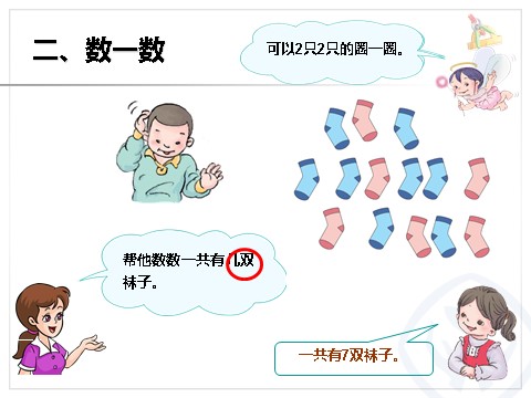 一年级上册数学(人教版）《数学乐园》课件第3页