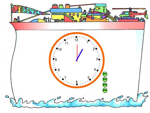 一年级上册数学(人教版）《认识钟表》课件1第8页