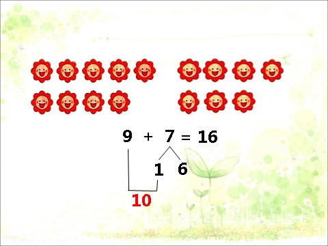 一年级上册数学(人教版）【素材】《9加几》摆一摆，算一算（人教）第2页