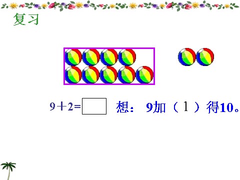 一年级上册数学(人教版）《8、7、6加几》课件3第5页