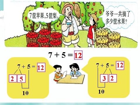 一年级上册数学(人教版）《8、7、6加几》课件2第6页