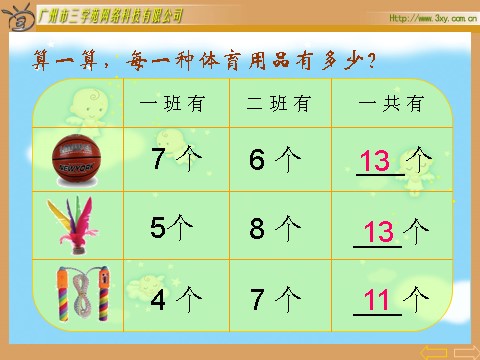 一年级上册数学(人教版）《5加几4加几3加几》课件第10页