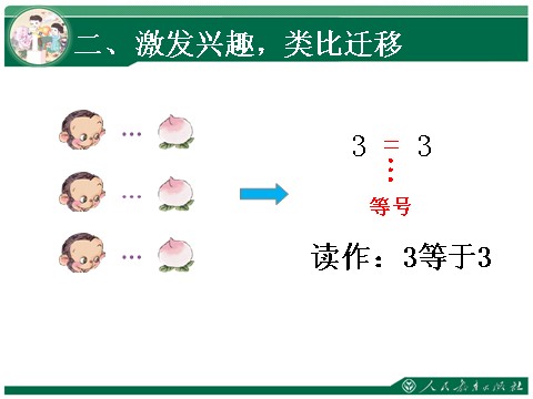 一年级上册数学(人教版）比多少1第3页