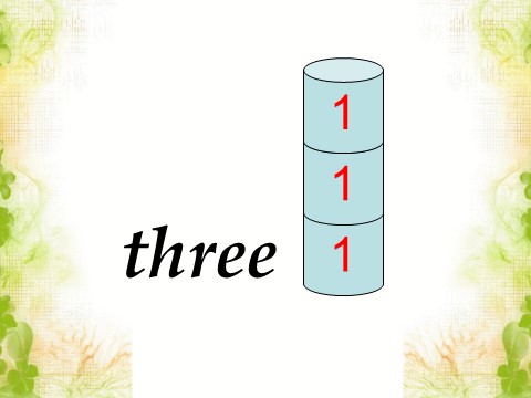 一年级上册英语（SL版）Unit 4 Numbers Lesson 3 课件3第4页