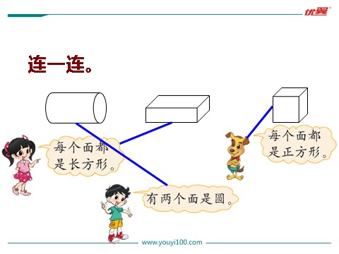 一年级下册数学（北师大）第1课时  认识图形第10页