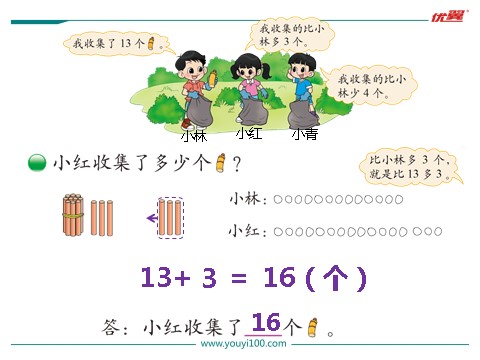 一年级下册数学（北师大）第6课时  回收废品第3页