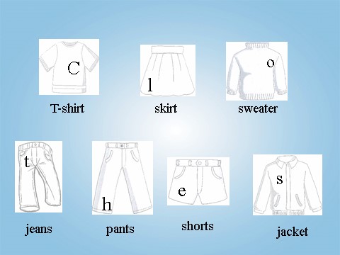 一年级下册英语（SL版）Unit 6 Clothes Lesson 2 课件 2第2页