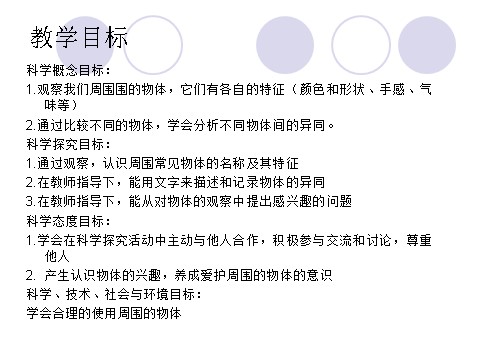 一年级下册科学（教科版）科学1.1发现物体的特征课件ppt第2页