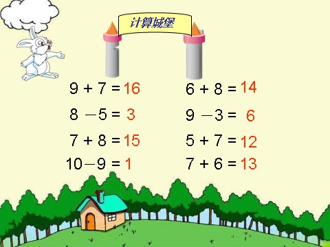 一年级下册数学（苏教版）数学十几减9ppt课件第3页