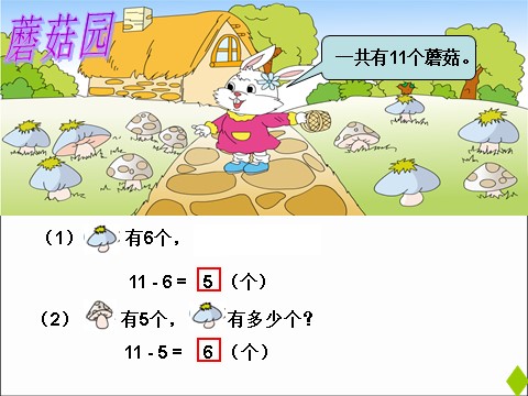 一年级下册数学（苏教版）十几减6、5、4、3、2ppt课件(数学)第4页