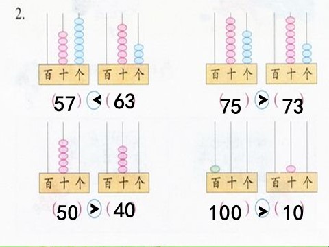 一年级下册数学（苏教版）教研课100以内数的大小比较ppt课件(一下数学)第10页