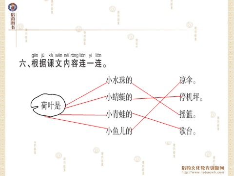 一年级下册语文13 荷叶圆圆第9页