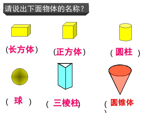 一年级下册数学（人教版）新数学第一单元课件下载-《认识图形》ppt教第6页