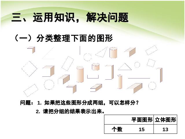 一年级下册数学（人教版）《分类与整理 :简单统计表》数学第10页