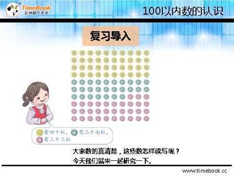 一年级下册数学（人教版）4.1.2 读数、写数第6页