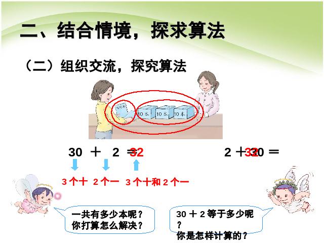 一年级下册数学（人教版）100以内数的认识:整十数加一位数及相应的减法第5页