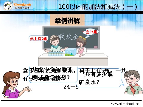 一年级下册数学（人教版）6.2.2两位数加一位数（进位）第7页