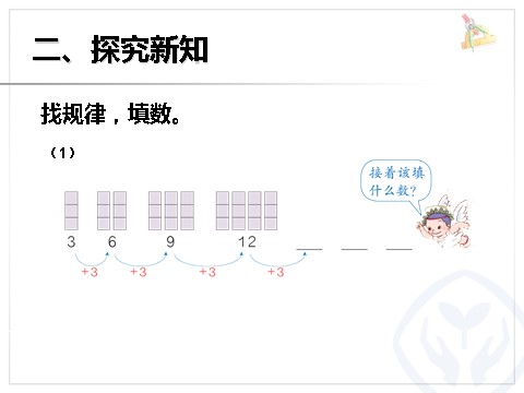 一年级下册数学（人教版）找规律第2课时第3页