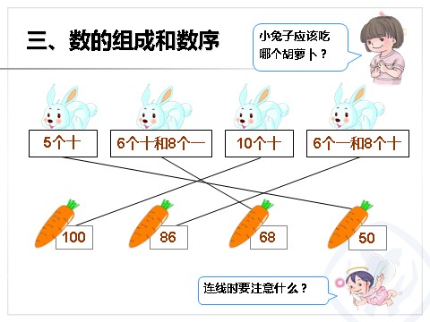 一年级下册数学（人教版）百以内的数和认识人民币第7页