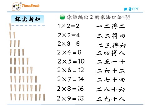 二年级上册数学(北师大版）5.2做家务第9页