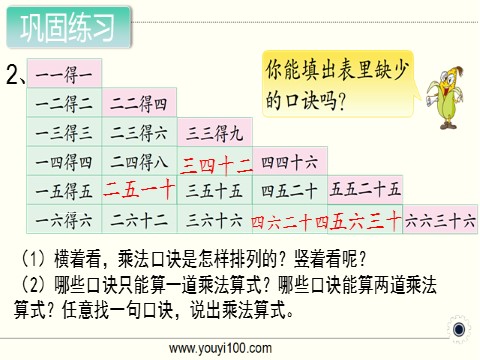 二年级上册数学（苏教版）第10课时 复习第8页