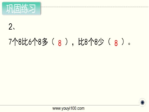 二年级上册数学（苏教版）第4课时 8的乘法口诀第6页